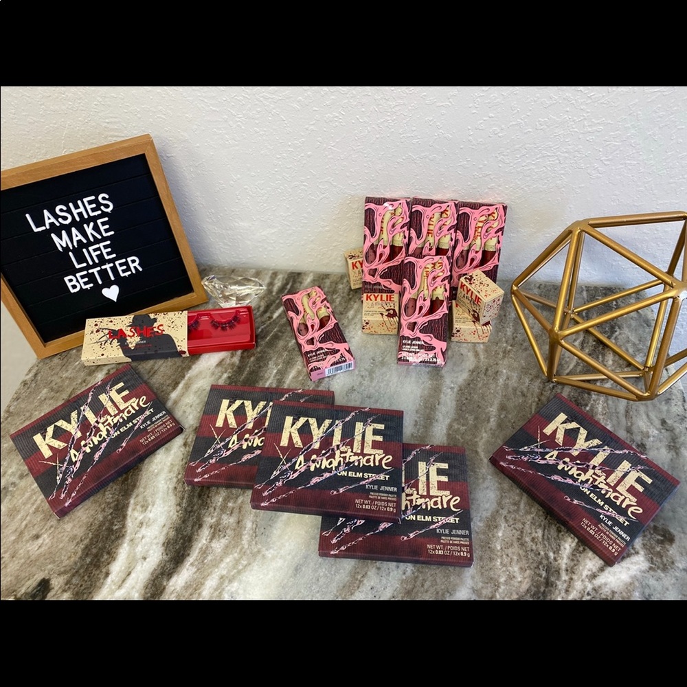 Kylie X Nightmare on Elm Street strip lashes!